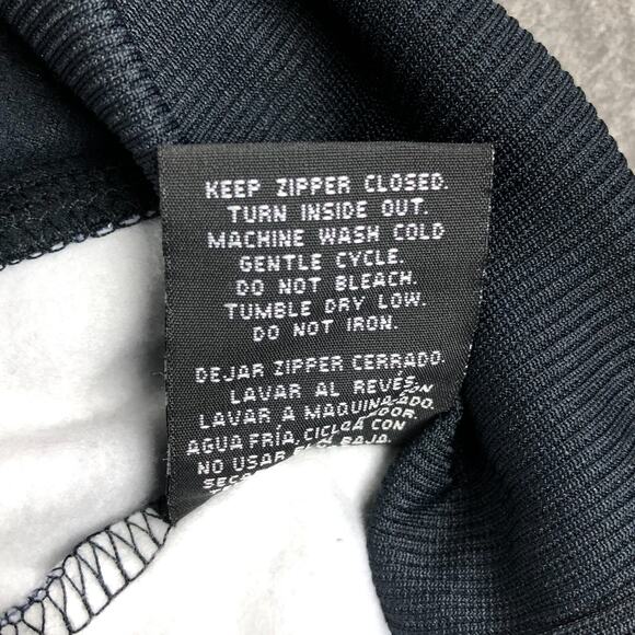 Star Wars Mens Track Jacket XXL Black Gray Hoodie Full Zip Long Sleeve Polyester - Picture 10 of 13